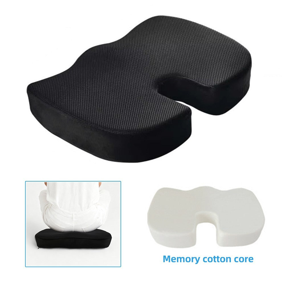 Memory Foam Seat Cushion Coccyx Tailbone Hip Support Office Car Chair Pillow UK