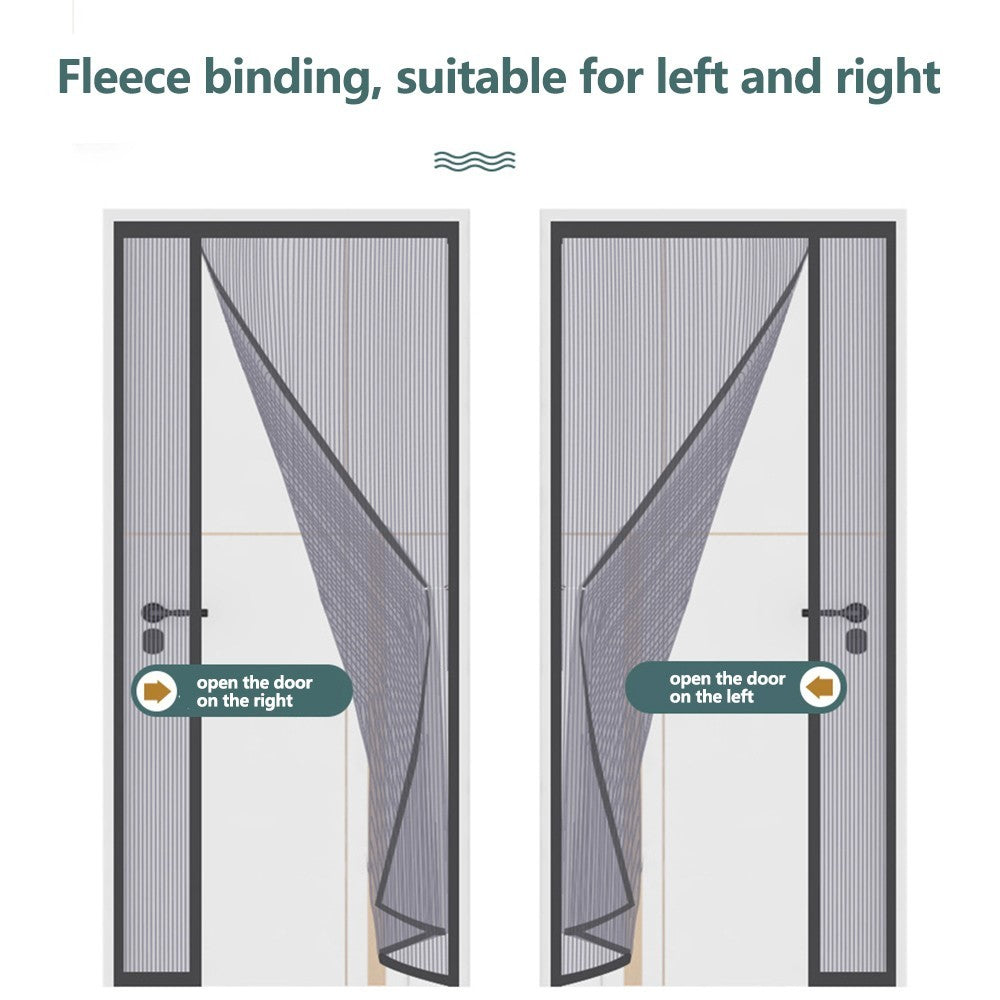 Heavy Duty Magnetic Screen Door Fly Mosquito Insect Mesh Net Curtain UK