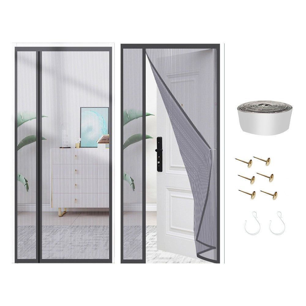 Heavy Duty Magnetic Screen Door Fly Mosquito Insect Mesh Net Curtain UK