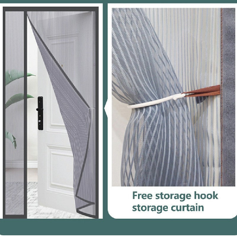 Heavy Duty Magnetic Screen Door Fly Mosquito Insect Mesh Net Curtain UK