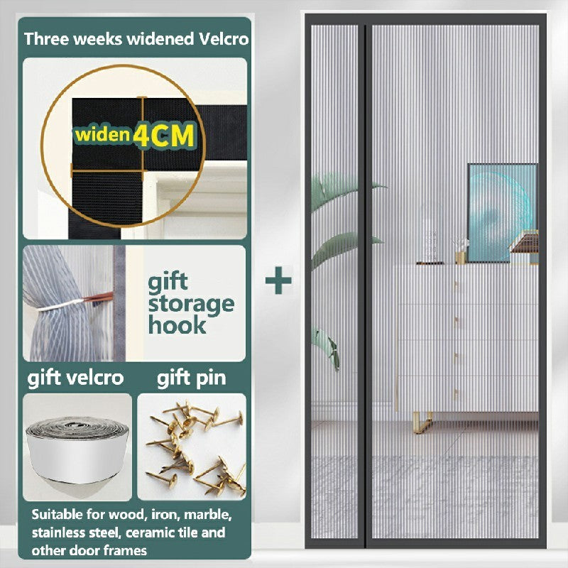 Heavy Duty Magnetic Screen Door Fly Mosquito Insect Mesh Net Curtain UK