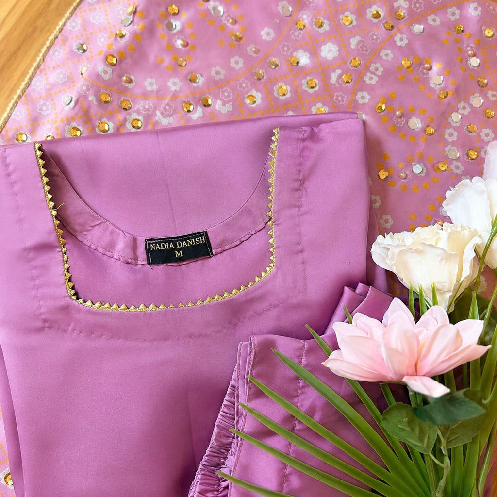 3 Piece Premium Silk Suit for Women –Embroidered Dress with Dupatta