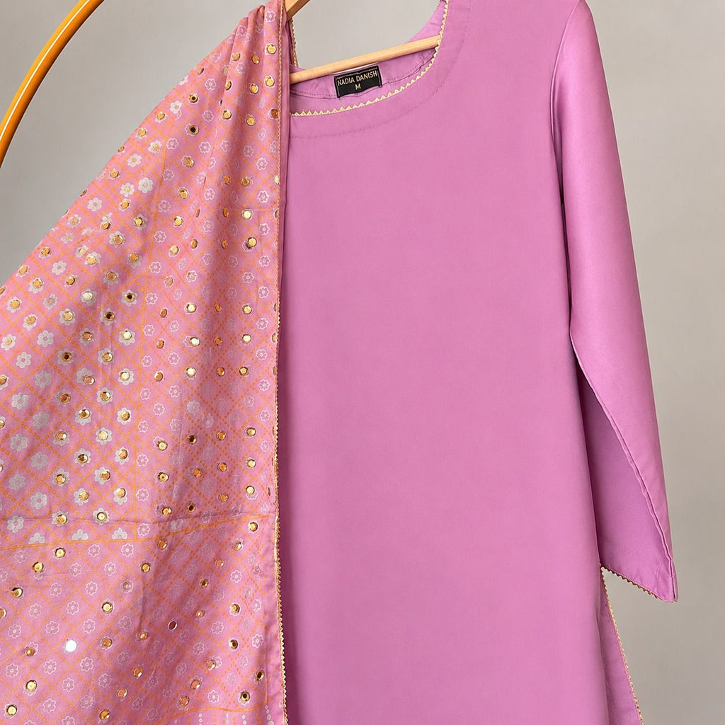 3 Piece Premium Silk Suit for Women –Embroidered Dress with Dupatta